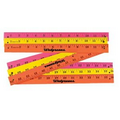 Fluorescent Finish Folding Yardstick